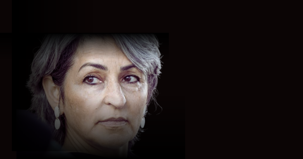 "Image of Palestinian author Susan Abulhawa with text overlay: ‘Oxford Union debating society sued for alteration and censorship of Palestinian writer’s speech.’ Below: ‘ELSC has filed a discrimination complaint on behalf of Palestinian best-selling author Susan Abulhawa alleging the Oxford Union unlawfully edited her speech at a debate on the motion: This house believes Israel is an apartheid state engaged in genocide.’ ELSC logo in the top left."